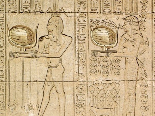 Рисунки в гробницах фараонов древнего египта